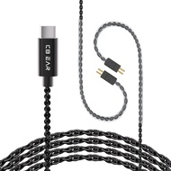 KBEAR CX01 4N OFC USB-C Earphone Cable 1.5M Replacement Wire for Audiophile IEM Audio Pro Elite