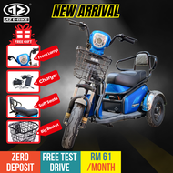 AZ E-BIKE 04 SERIES Electric Bike Adult / Basikal Elektrik 3 Roda/ Bicycle Electric Bike 3 wheels / 