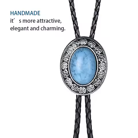 Western Shirt Suit Ties for Men American Cowboy Garment Accessory Tie Adjustable Bull Head Western C