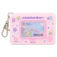 (遊戲機匙扣 / Little Twin Stars) 日本Sanrio 迷你復古遊戲機造型鎖匙扣/掛飾 有聲效