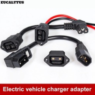 EUCALYTUSS Charger Connector Replacement Plug With Wire 2+6 E-Bike Lithium Battery Charging