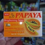Papaya Rdl 135 Gram Original Face Soap 100% Original 124; Papaya Soap