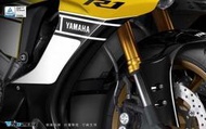 【R.S MOTO】YAMAHA YZF-R1 15-21年 水箱護網 基本款 黑鋁框 網面黑 DMV