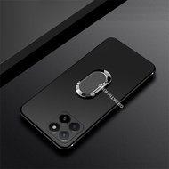 For Honor X5b GFY-LX2/X5b Plus GFY-LX2P Phone Case Car Magnetic Metal Ring Holder Stand Back Cover