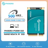 Phixero SSD mSATA III Ổ cứng lưu trữ thể rắn nội bộ SATA 3.0 128GB 256GB 512GB SSD 500 MB/giây HDD ổ