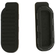 (2pcs) Bottom Rubber Cover Cap Power Back Cover for Nikon D850 D500 Replacement Camera Terminal Cove