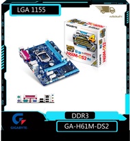 1155/เมนบอร์ดคอมพิวเตอร์/GIGABYTE GA-H61M-DS2/DDR3/GEN2-3