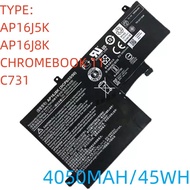 Suitable for Acer Chromebook11 C731 N7 AP16J5K AP16J8K Laptop Battery