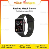 Realme Watch 5 / Techlife Smart Watch P1 / L1 / T16C / T18C | Original Malaysia New Set