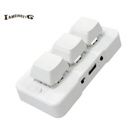 MK321-Pro Customized Keyboard Mechanical Blue Switch RGB Light 3-Mode USB+2.4G Wireless+ Connection 