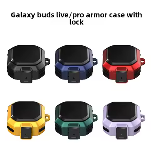 New Earphone Case For Samsung Galaxy Buds Pro Live Buds2 Buds 2 Pro FE Core Headphone Cover with Buc