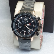 Jam Tangan Pria Chronograph Swiss Army-100% Original-Jam Tangan Swiss Army Original Asli Fitur Crono