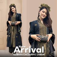 EXCLUSIVE LONG KEBAYA PLUS SIZE SOGKET KEDAH | 9XL-12XL CCOTTON 100% woven songket kebaya dress