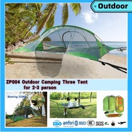 ZP004 (Direct Factory)  Luxury Glamping Safari 2-3 Person Tree Tent with Rainfly Hanging Tree Tent Outdoor H