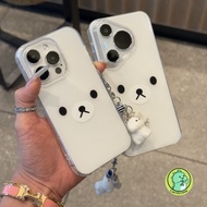 Cute Bear Rabbit Phone Case For Samsung Galaxy A56 M56 F56 M06 F06 A55 A54 A50 A50S M40S A30S 5G 4G 