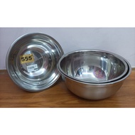 555 Stainless Steel Salad Bowl 26cm / 28cm / 30cm