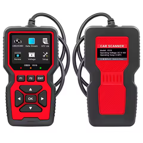 V519 OBD2 Scanner Diagnostic Auto Scan Tool Tools Supports 10 Language OBDII Fixd Scanner Code Reade
