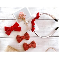 Red Colour Series 6 Hair Accessories