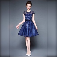 Elea Midi Brocade Premium Women's Dress