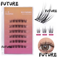 HL-FUTU Self Adhesive Eyelashes, Self Adhesive Press-on Individual Clusters Glue-free Lashes, Handma
