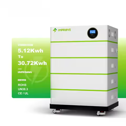 5kw Hybrid Inverter Stacked Home Solar ESS 5kwh 10KWH 20kwh Lithium Ion Battery Lifepo4 Energy Stora