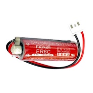 Battery Lithium ER6C(3.6V)1800mAh Maxell รุ่นหัวขาว Lithium BattBattery Lithium ERy ของแแท้ พร้อมกล่