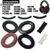 Earpads for Sennheiser PXC450 PXC350 PC350/SE HD380-Pro HD700 HME95 HMEC250 GAME ONE G4ME ZERO Headp