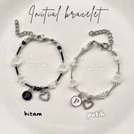 Epoxy Initial Bracelet / Epoxy Initial Bracelet
