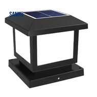 Timed LED Solar Pillar Light   LED Solar Pillar Light   LED Solar Pillar Light