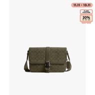 COACH - Túi đeo chéo nam phom chữ nhật League In Signature Canvas Jacquard CU041-ARY