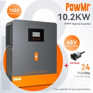 PowMr MPPT 10.2kw On-Grid/Off-Grid hybrid inverter 48Vdc 230VAC PV Panel Input 500vdc Pure Sine Wave
