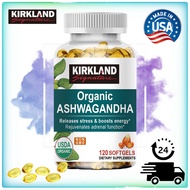 KIRKLAND Organic Ashwagandha, Herbal Supplement for Stress Relief, Energy Support, Relieve insomnia