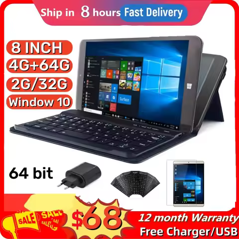 8 INCH 32 Bit AR1 Windows 10 Pocket Tablet PC 2GB RAM 32GB ROM 1280*800 Pixel IPS Screen Dual Camera