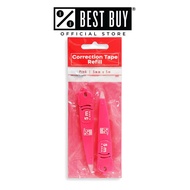 Correction Tape Refill Pink 5mmx5m 2's - School & Office Supplies