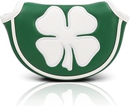Golf Half Mallet Putter Cover Magnetic Half Mallet Headvover Mid Mallet Putter Headcover for Odyssey