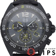 TAG Heuer Formula 1 Chronograph Ayrton Senna Special Edition CAZ101AJ.FC6487，附原廠錶盒、保固卡，不鏽鋼錶殼/皮錶帶，男士腕