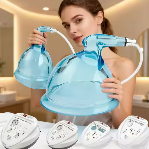 Vacuum Therapy Butt Lift Machine Non Surgical BBL Hip Enhancement Colombian Gluteal Enlargement Larg