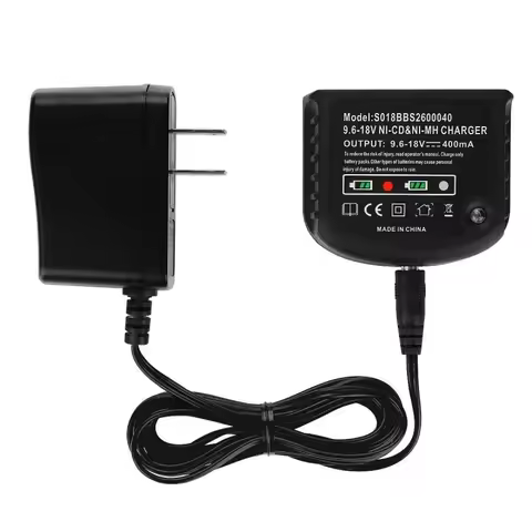 Nickel cadmium nickel hydrogen battery charger 9.6V MAX and 18V MAX for Black and Decker HPB18-OPE H