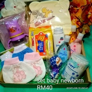 Gift box set mandian newborn/barang baby/kelengkapan newborn