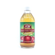 S&W PREMIUM ORGANIC APPLE CIDER VINEGAR 473ML (With Mother)