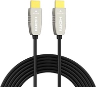RUIPRO HDMI Fiber Cable 4K60HZ HDR 65 feet Light Speed HDMI2.0b Cable, Supports 18.2 Gbps, ARC, HDR10, Dolby Vision, HDCP2.2, 4:4:4, Ultra Slim and Flexible HDMI Optic Cable with Optic Technology 20m