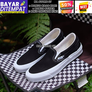 VANS PREMIUM  SEPATU PRIA SLIP ON BW BLACK WHITE WAFFLE DT BNIB / SEPATU SNEAKERS / SEPATU PRIA / SE