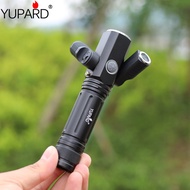 Senter LED Super Terang 90000 Lumens Senter LED Telescopic Bisa Zoom Cree T6 + 2 x XPE 15000Lumens 4