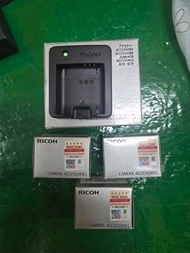 二手 新淨 Ricoh GR3 GR3x 原廠 電池 充電座 BJ-11 BD-110 街拍 相機 攝影
