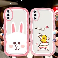 S-7 Hot Friends Casing for OPPO A5 A5i 2025 A5X Pro 5G transparent TPU
