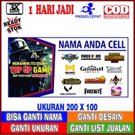 (CHEAPEST) Conter BANNER BANNER, TOP UP GAME, GAME BANNER, GAME BANNER, HP SERVICE BANNER, HP SERVIC