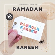 Kareem gift tag - Hang tag Greeting Card gift sticker hampers parcel box christmas Birthday christmas cny ramadan lebaran