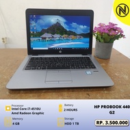 Laptop Hp Probook 440 G2 core i7 MINUS TOUCHPAD