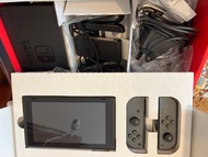Nintendo Switch 電池加強版 灰色 全套配件