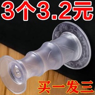 door stopper door stopper for main door Door Stopper Silicone Anti-Collision Sticker Perforation-Fre